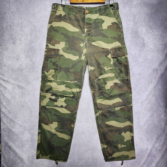 Winchester Other - Winchester Mens Camo Cargo Pants 34 Woodland Tactical Hunting Button Fly